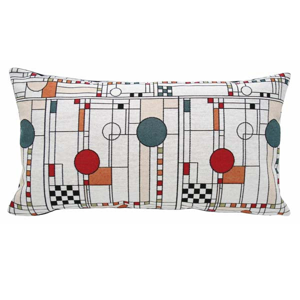 Circle Study Pillows- Coordinate Design- Multiple Sizes - 12"x24" image