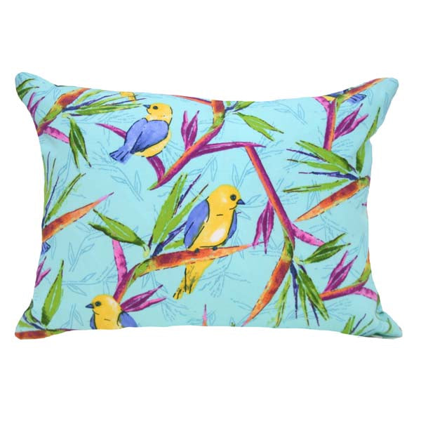 Birds in Paradise Indoor/Outdoor Pillows image 2