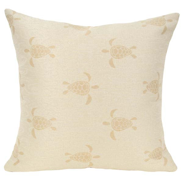 Sea Turtle Pillow - Tropic Yellow image 2
