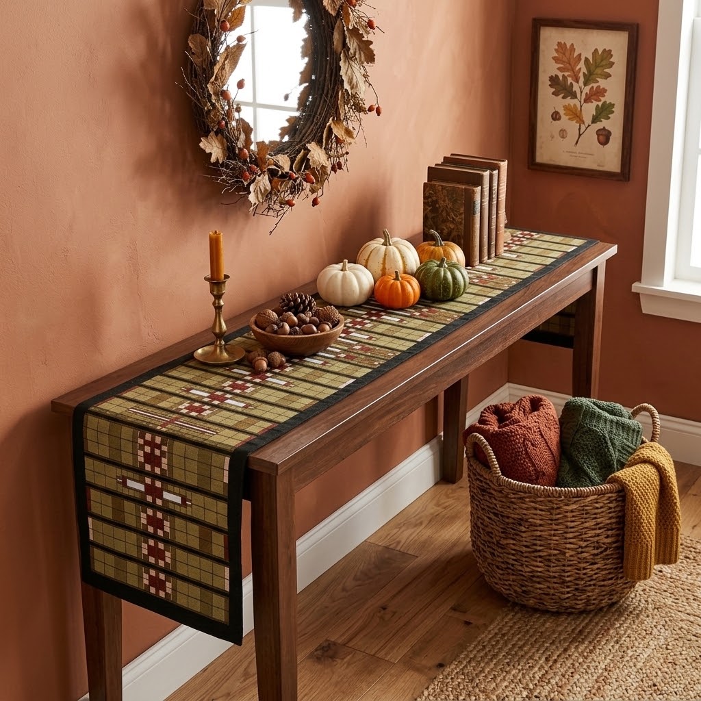 Louis Sullivan Skylight Table Runner