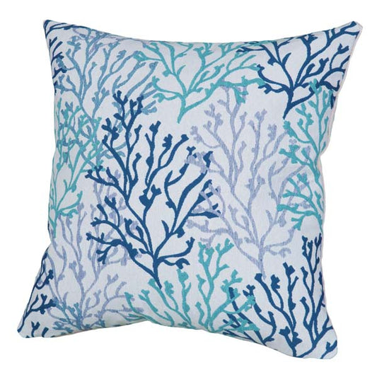 Rennie & Rose Coral Isle woven decorative pillow