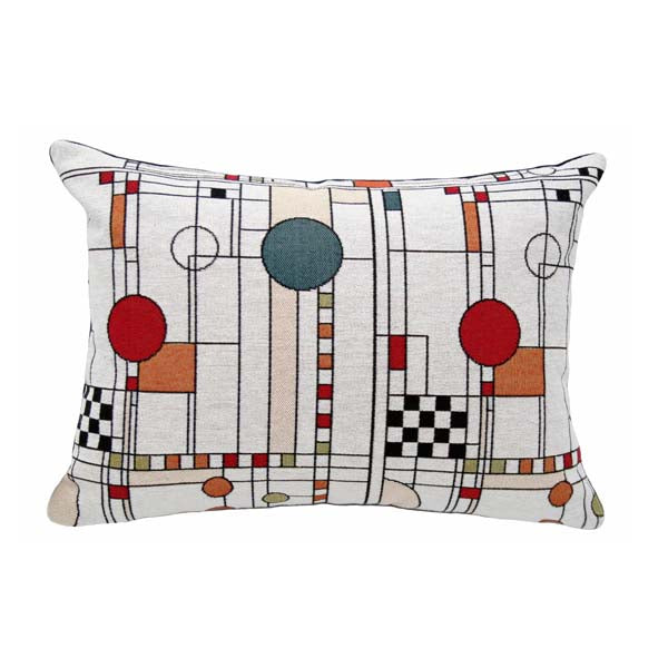 Circle Study Pillows- Coordinate Design- Multiple Sizes - 12"x16" image