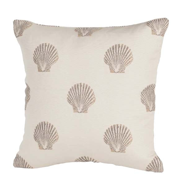 Seascape- Scallop Shell Pillows - 24" x 24" image
