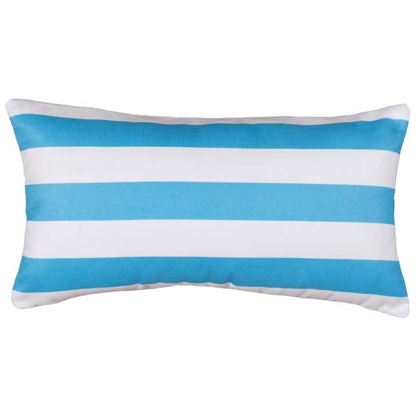 Coastal- Fun Beachy Stripe Pillow image 0