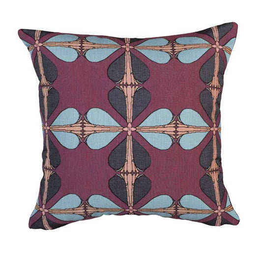 Art Nouveau Floral Window Pillows- Flower Bulb- Vineyard image 0