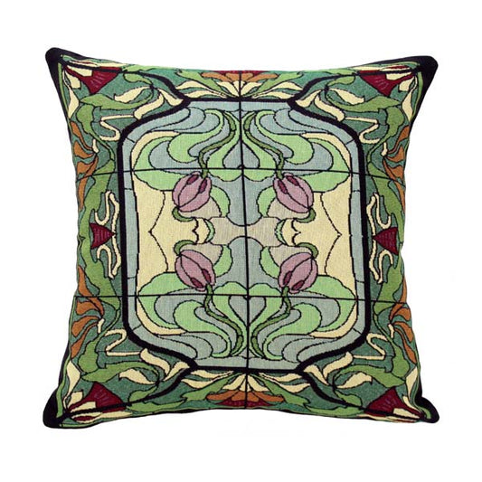 Thistle &amp; Rosebud Pillow image 0