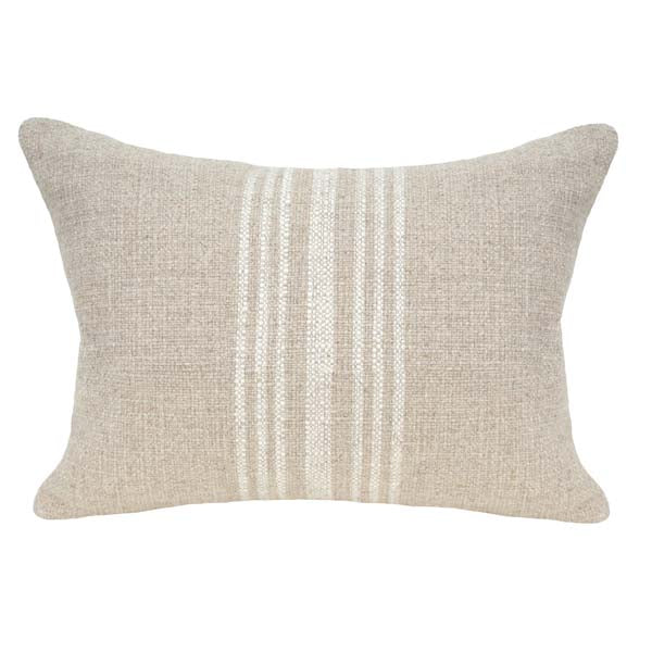 Hobie Pillow - Ivory - lumbar pillow - zip closure