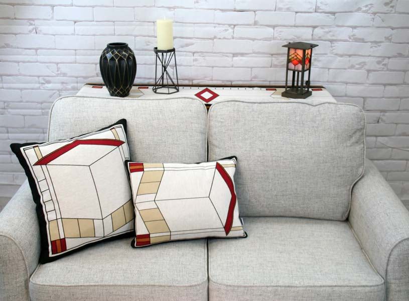 Graycliff Diamond Window Table Runner 