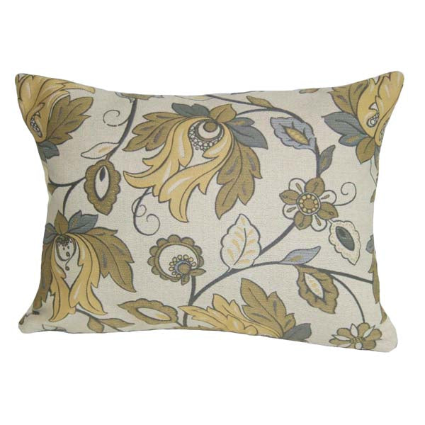 Rennie & Rose Woodmere Yellow Pillow available in mult sizes