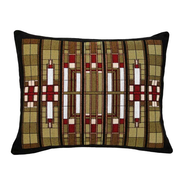 Exclusive Rennie & Rose Louis Sullivan Skylight Pillows - 14" x 17" available in 2 sizes with zip closure