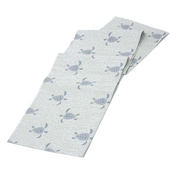 Sea Turtle Table Runner - Surf Blue 