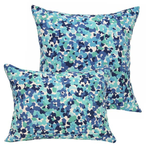 Rennie & Rose Flowerbed Indoor/Outdoor Pillows available in mult sizes