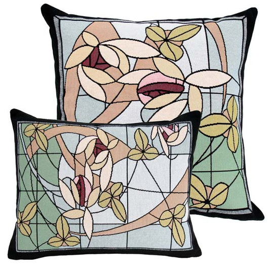 Flowers and Vines Crystal Pillows 