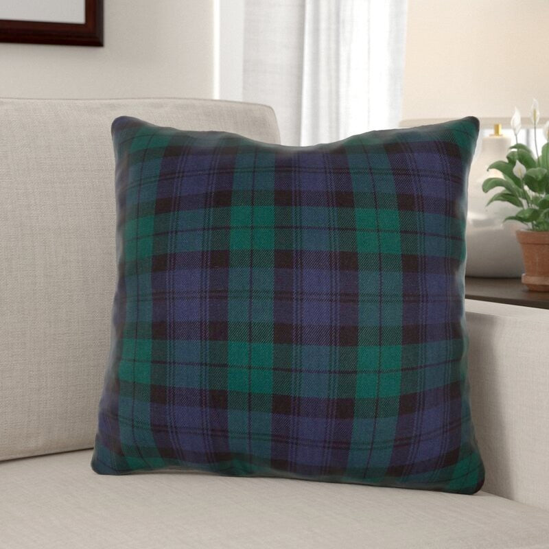 Rennie & Rose Tartan Plaid Hamilton Pillow available in mult sizes