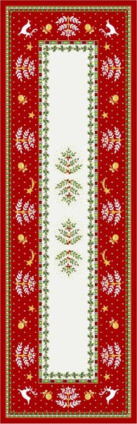 Holiday Cheer Christmas Table Runner