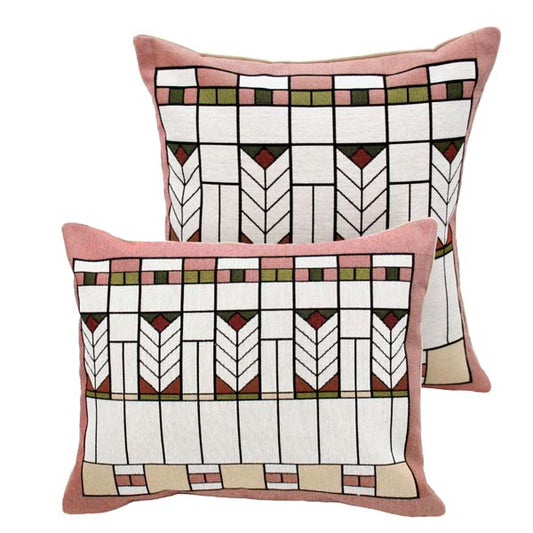 Rennie & Rose Exclusive Prairie Chevrons Pillows.  Also available in placemats, table runner and pillows.