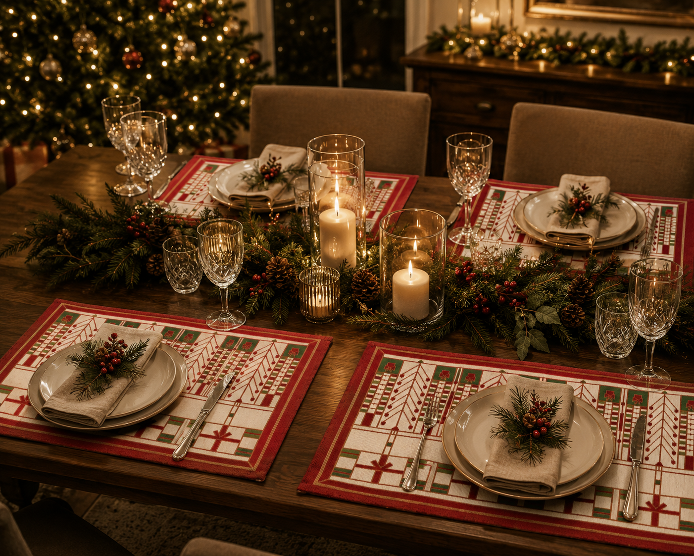 Prairie Christmas Placemat