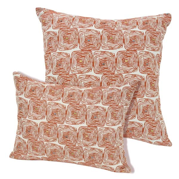 Rennie & Rose Squiggle Squares Pillows available in mult sizes