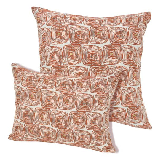 Rennie & Rose Squiggle Squares Pillows available in mult sizes