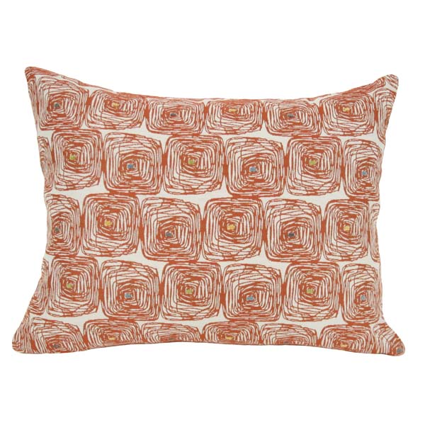 Rennie & Rose Squiggle Squares Pillow available in mult sizes