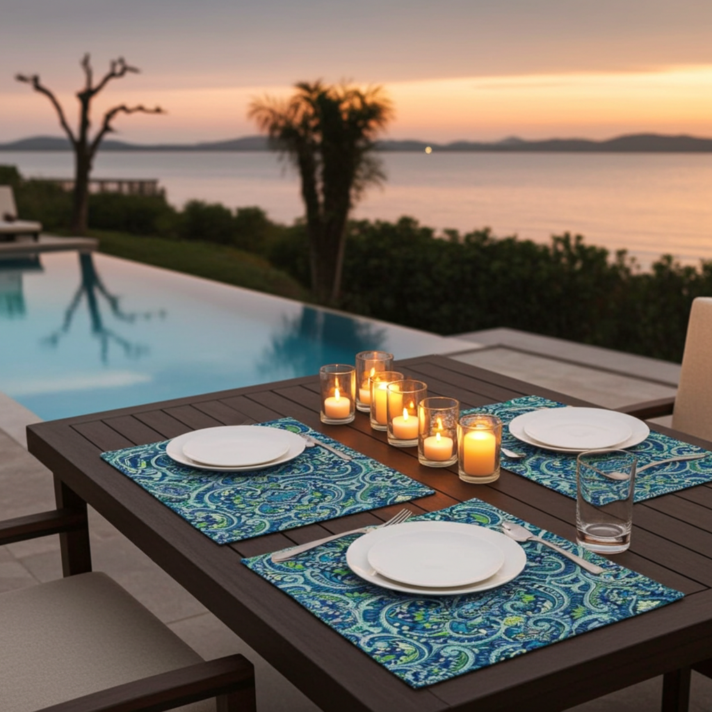 Walthamstow Indoor/Outdoor Placemat