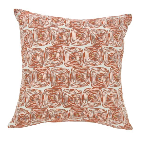 Rennie & Rose Squiggle Squares Pillow available in mult sizes