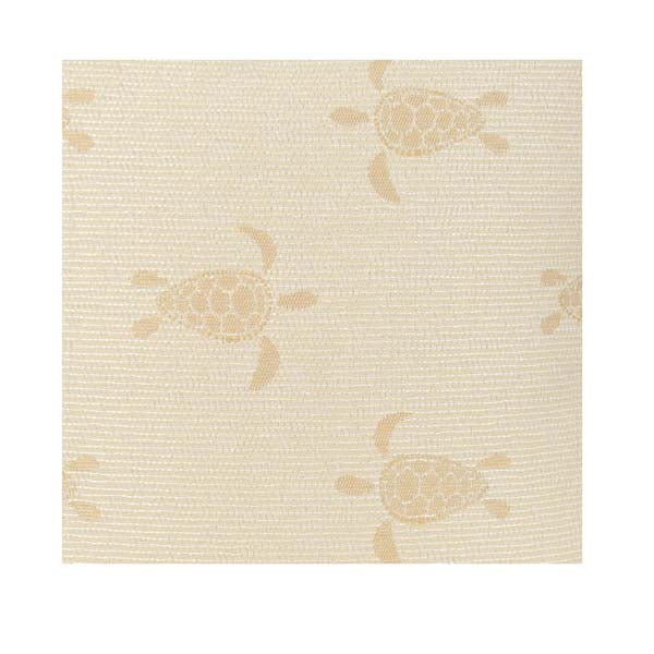 Rennie & Rose Exclusive Sea Turtle fabric up close image for pillows, placemats and table runners