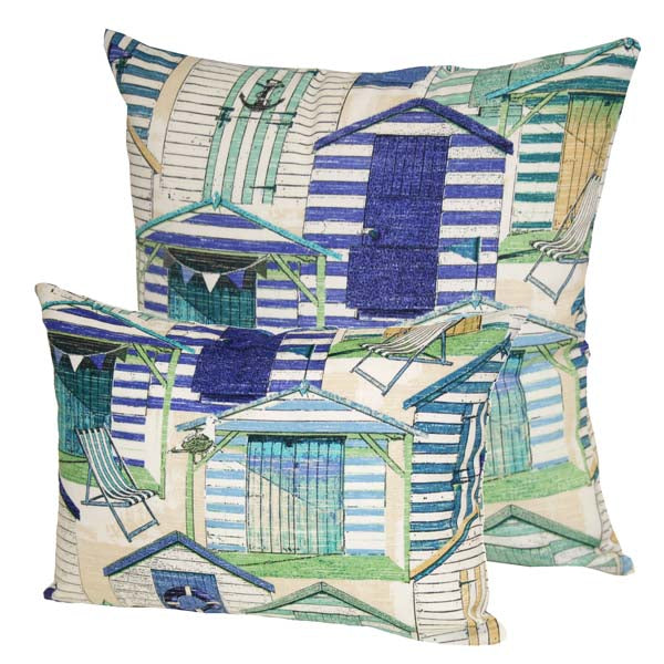 Rennie & Rose Beach Huts Pillows 