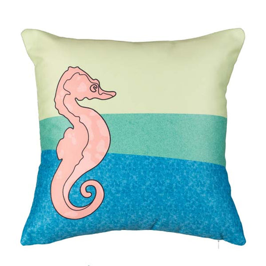 Coastal- Sadie Seahorse Pillow image 0