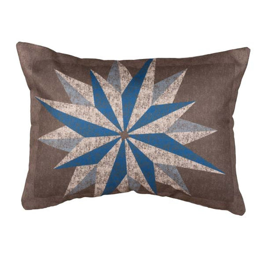 Vintage Nautical- Antique Compass Pillow image 0