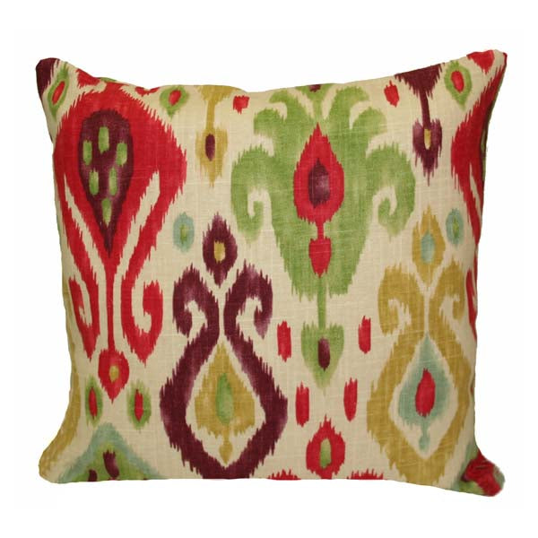 Django Ikat Pillow - 17" x 17" image